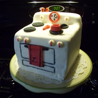 Kitchen Stove Cake 