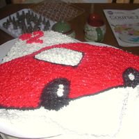 Car Cake this is the nascar pan just updated.