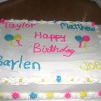 Preschool Birthday Cake. preschool birthday cake for summer birthdays.
