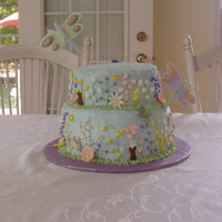 Birthday Cake - Flower Garden 