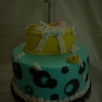 Babies In The Bathtub Client ordered a "Thank You" cake for her OB Dr. and staff with babies on it. this design is a combination of several designs...