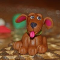 Mmf Puppies! These little guys are my second and third tries at making little puppies. I must give credit to Lorraine as I closely followed her tutorial...