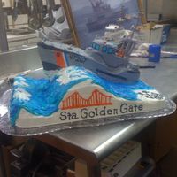 Coast Guard Cake Ship 