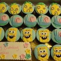 Sponge Bob Cupcakes Cupcakes I made for a birthday