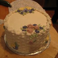 1St Wilton Class Cake Final Wilton class cake