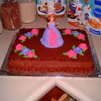 Pink Hatter For The Red Hat Rodeo Chocolate fudge cake with chocolate buttercream icing. Pink and lavender colors for the Pink Hatters of the Red Hat Society for the...