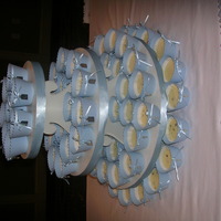 Mini Cheesecakes made 100 of these for a baby shower...they were a hit!