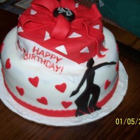 Delta Sigma Theta Fortitude This cake was made for my aunt who is also my sorority sister of Delta Sigma Theta Sorority, inc