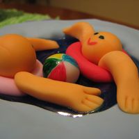 Summer Fun-Dant! It's summer and I haven't really had a chance to work with fondant very much, so I decided to make a summer cake. I had seen a...