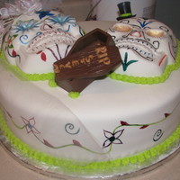 Bride And Groom Skull Red Velvet cake, for a couple who wanted skulls to match tattoos they had. Skulls are hand painted on fondant.