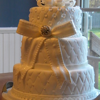 Diamond Anniversary Cake I loved doing this cake! It was for my sister-in-law's, mother and father in-laws 60'th wedding anniversary. Everything was...