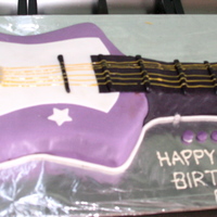 Hannah Montana Hannah Montana Cake. I am annoyed at myself didn't get a clear photo of this, that will teach me for not checkignthe photos on the...