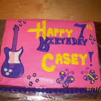 Hannah Montana Cake 