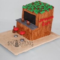Jamaican Rum Shack This cake was made for a couple that went to Jamaica with some friends not long ago and the group of friends was getting together for...