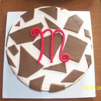 Giraffe My first attempt at giraffe print.