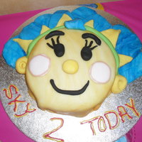 Fifi Cake This was a last minute job, so was a little rushed, but my little girl still loved it.