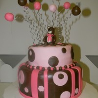 Baby Bear mmf vanilla cake with almond buttercream and the top cake it&acute;s chocolate with mocha filling. I made it in one day , I&acute;m...