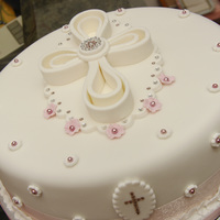 Christening I think this has to be my most popular design by far as I have made it 12 times now... however, I do love making the cross. thanks heaps...
