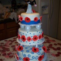 July Wedding Cake 