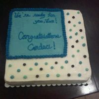 N1397749349_30421427_33238991.jpg Copied pattern of shower napkin. Lemon cake with lemon buttercream!