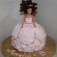 Dolly Varden Butter cake with jam and cream covered in fluffy frosting(similar to marshmallow)Made by Jess