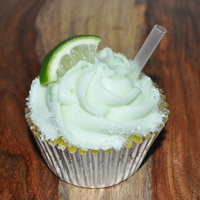 Margarita Cupcakes Another batch of my famous margarita cupcakes made to celebrate a friend's 50th birthday. So yummy!