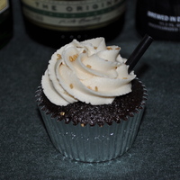 Irish Car Bomb This is my take on the popular "Irish Car Bomb" turned into cupcake form. Dark chocolate Guinness cupcake filled with a Jameson...