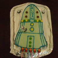 Space Ship Cake 