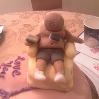 My Daddy's Twin In Marzipan I made him all out of marzipan. As a topper for his birthday cake. The cake was very simple. I was so exited about the figure that I didnt...