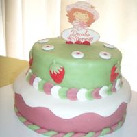 Strawberry Shortcake I made this cake yesterday, for one of my friend's daughter. It is made of 2 simple butter cakes, with vanilla buttercream and real...