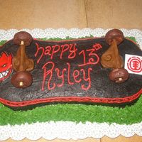 Skateboard Cake 