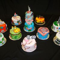 Destination Honeymoon Each of these cakes are decorated with culturally specific decorations representing a destination honeymoon. Thee decorations range from...