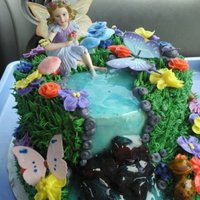 Faerie Cake Cake made by Miki and I for her daughters 2nd birthday.