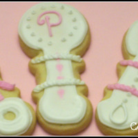 Baby Rattles Sugar Cookies with Royal Icing