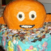 Nemo This was for a 2nd birthday party for my nephew. He loved it! Yellow cake with buttercream icing. Decorated