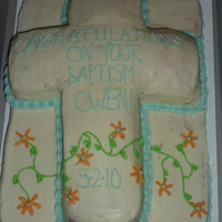 Baptism Cake 