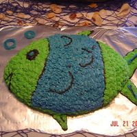 Cake.jpg Fish cake for my grandson's 1st birthday!