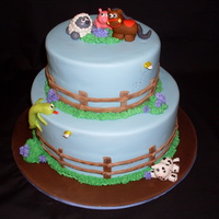 Farm Animal Cake Liz and TJ are having a baby!! Colton is due in April and all of us at the Lake are really excited. The baby shower was perfect. I did a...