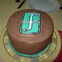 Forum Snowboard Logo My first attempt at an icing plaque for my son's 14th birthday. He loved it!