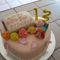 Book Lovers Birthday Cake Hello, I made this cake for a girl who loves to read. I had planned on more books but I ran out of time. Chocolate cake with chocolate...