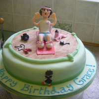 Keep Fit Tried the wood-effect on this cake and really pleased with the results. Will definitely be using this technique in the future ;o)