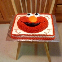 Elmo Cake Marble cake