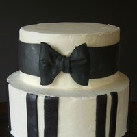 Black And White my MMF was awful and crumbly, but once i mixed it with gumpaste it was better. too bad i did the stripes before i figured that out!fondant...