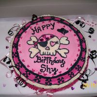 Pirate's Life's For Me... Here's one for the females: Girly Pirate Cake!