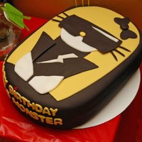 Hk As Lady Gaga thanks to CristyinMiami so some thought! Cake was inspired by the 30 apples celebration for Sanrio/Hello Kitty art exhib. here in LA.A...