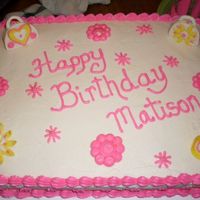 Birthday Cake Order. Everything on the cake is edible. I loved making this one. Most of my customers give me creative rights! LOL! The woman who ordered this...