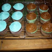 Cupcake Order. My customer wanted cupcakes for her sister's 30 year anniversary. Her sis wanted brown and turqoise. So I did just tthat. I even...