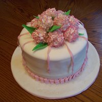 Finale Cake For Wilton Course Iv Gumpaste & Fondant My final Wilton course cake. I loved making the carnations. Thanks for looking