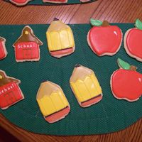 Back To School Cookies These cookies are for our church luncheon to show appreciation for our teachers in our community. Thanks for looking