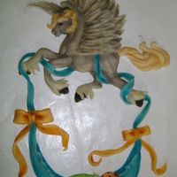 Pegasus And Baby Figure This was made from gumpaste and I used some food coloring and luster dust to paint it. I got the idea for this from a cross stitch book I...